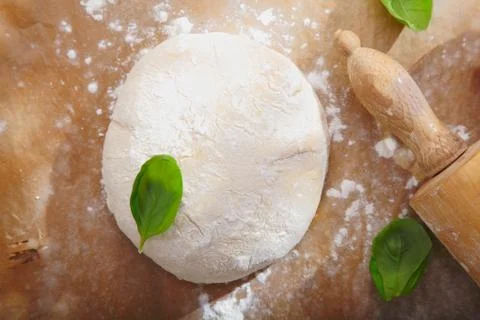 Fresh bread dough Stock Photos