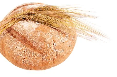 Fresh bread with ears a rye Stock Photos