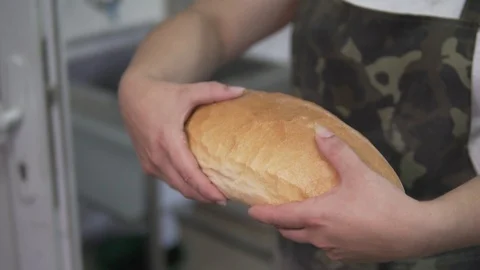 Fresh bread Video stock 112778882