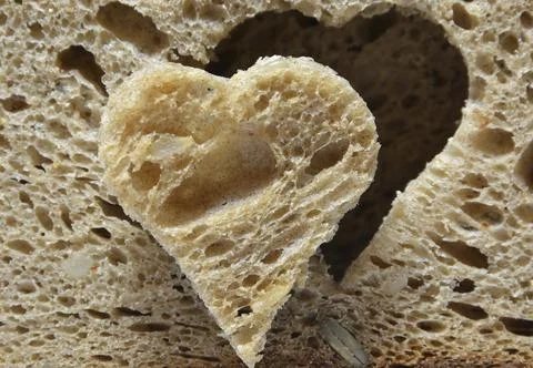 Fresh bread for a healthy diet Stock Photos