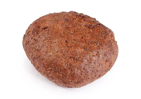 Fresh bread isolated on a white background Stock Photos