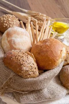 Fresh bread Stock Photos