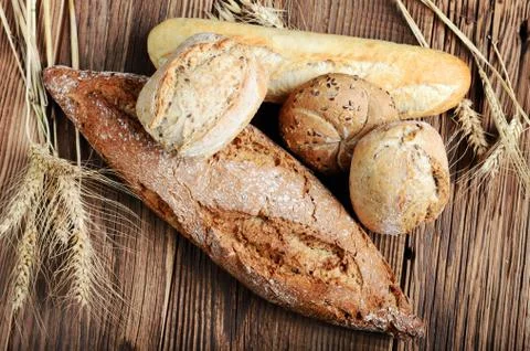 Fresh bread Stock Photos