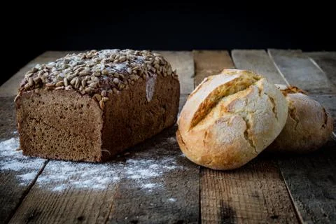 Fresh bread Stock Photos