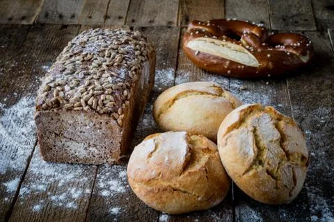 Fresh bread Stock Photos