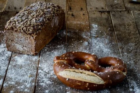 Fresh bread Stock Photos