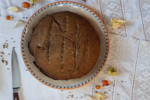 Fresh bread Stock Photos