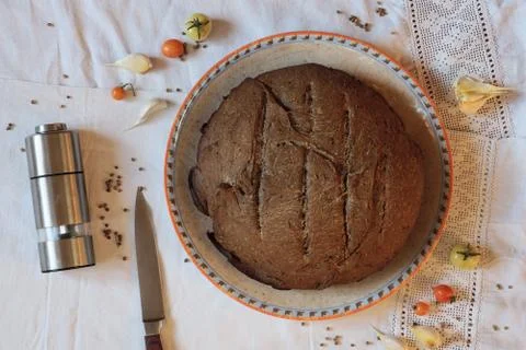Fresh bread Stock Photos