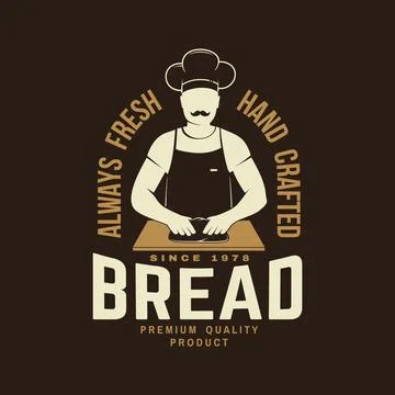 Fresh bread. Vector. Concept for badge, shirt, label, print, stamp or tee イラスト素材