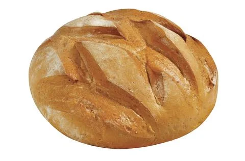 Fresh bread on a white background 写真素材