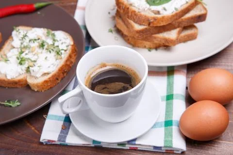 Fresh breakfast Stock Photos