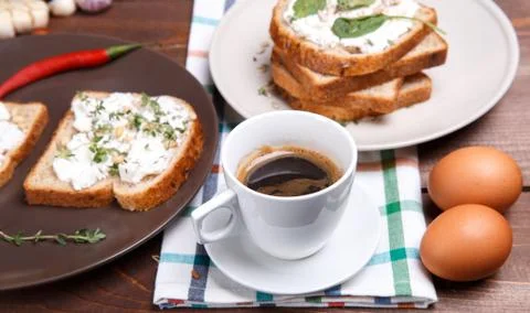 Fresh breakfast Stock Photos