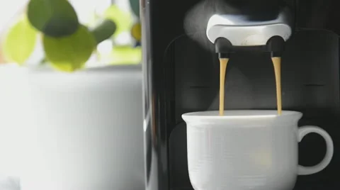 Fresh brewed coffee Video stock 22221835