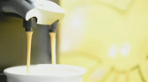 Fresh brewed coffee Video stock 22334902