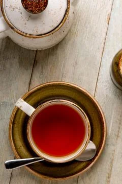 Fresh brewed tea Stock Photos