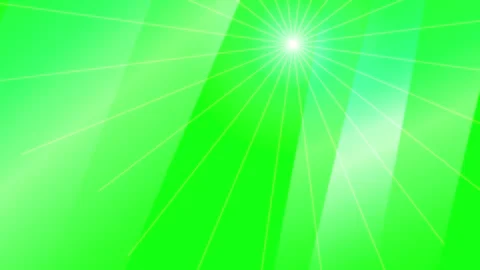 Fresh Bright Green Motion Background with Sunbeam Flare Stock Footage 346153798
