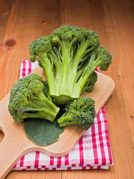 Fresh broccoli cabbage crop Stock Photos