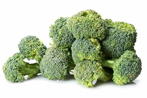 Fresh broccoli isolated. Stock Photos