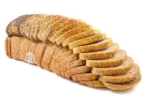 Fresh brown bread Stock Photos