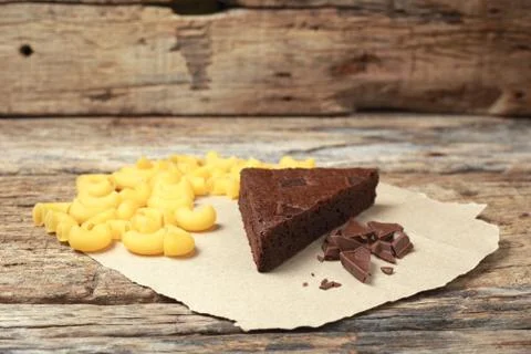 Fresh brownie Stock Photos