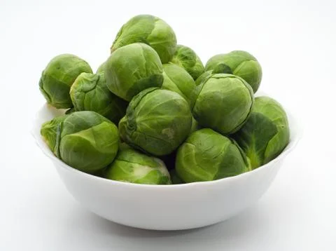 Fresh brussels cabbage Stock Photos