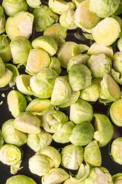 Fresh Brussels Sprouts Stock Photos
