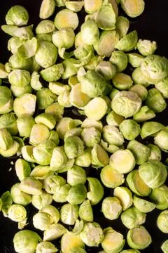 Fresh Brussels Sprouts Stock Photos