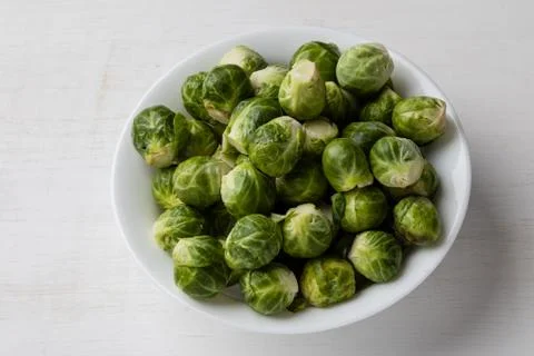 Fresh brussels sprouts Stock Photos