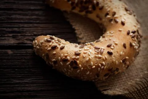 Fresh bun Stock Photos