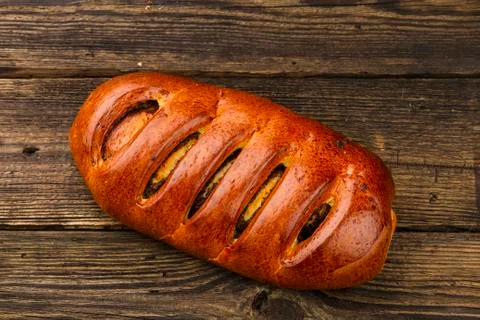Fresh bun Foto stock