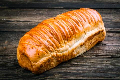 Fresh bun Stock Photos