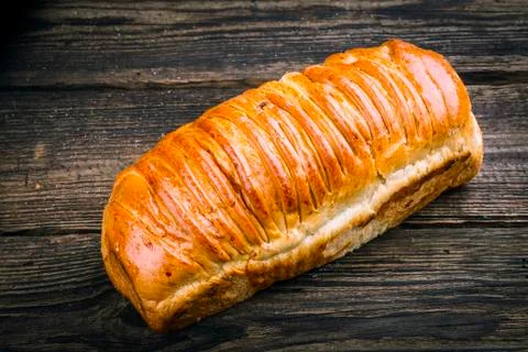 Fresh bun Stock Photos