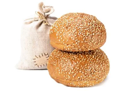 Fresh bun Stock Photos