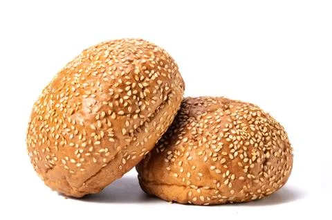 Fresh bun Stock Photos