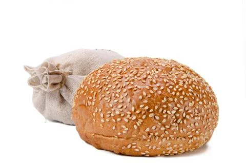 Fresh bun Stock Photos