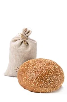 Fresh bun Stock Photos