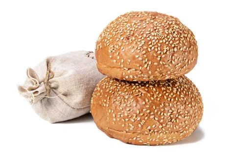Fresh bun Stock Photos