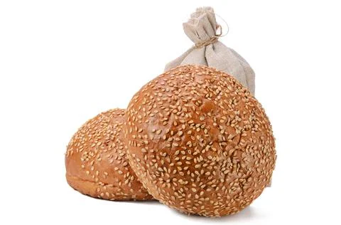 Fresh bun Foto stock