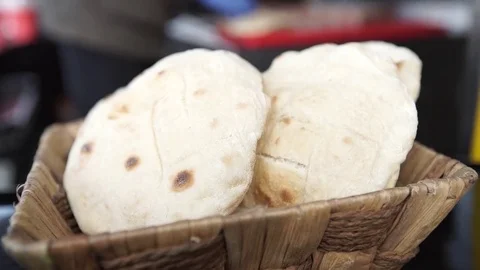 Fresh buns Stock Footage 79075251