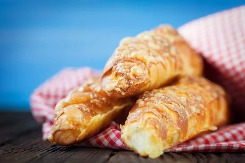 Fresh buns Stock Photos
