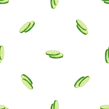 Fresh burger cucumber pattern seamless vector Stock Illustration