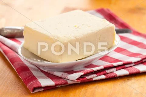 Fresh butter Stock Photos