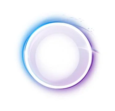 Fresh button design with shining effects Stock Illustration