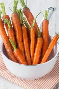 Fresh carrots Stock Photos