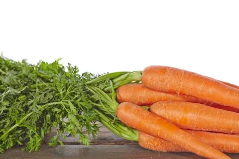 Fresh carrots Foto stock
