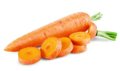 Fresh carrots Foto stock