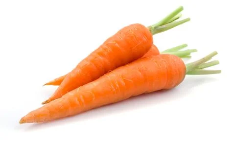 Fresh carrots Foto stock