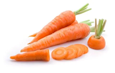 Fresh carrots Фото