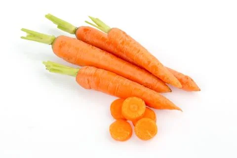 Fresh carrots Stock Photos