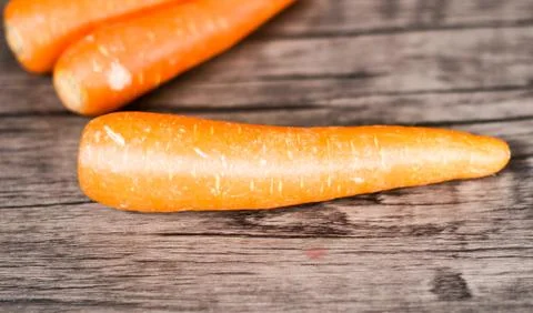 Fresh carrots Foto stock